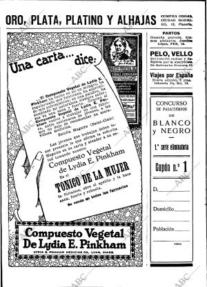 BLANCO Y NEGRO MADRID 15-03-1925 página 4