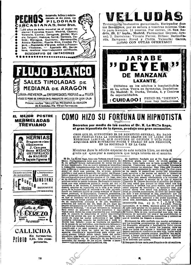 BLANCO Y NEGRO MADRID 15-03-1925 página 5