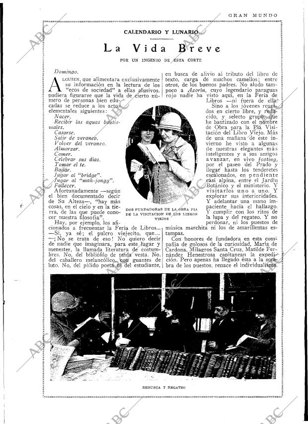 BLANCO Y NEGRO MADRID 15-03-1925 página 99
