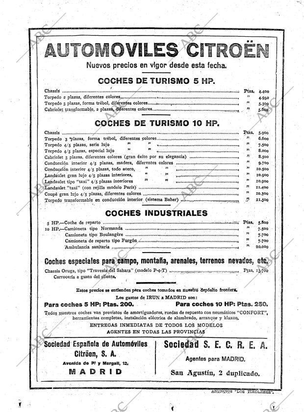 ABC MADRID 17-03-1925 página 18