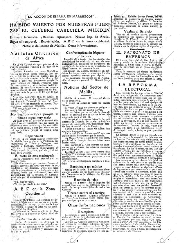 ABC MADRID 17-03-1925 página 9