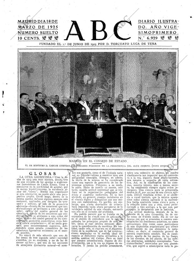 ABC MADRID 18-03-1925 página 3