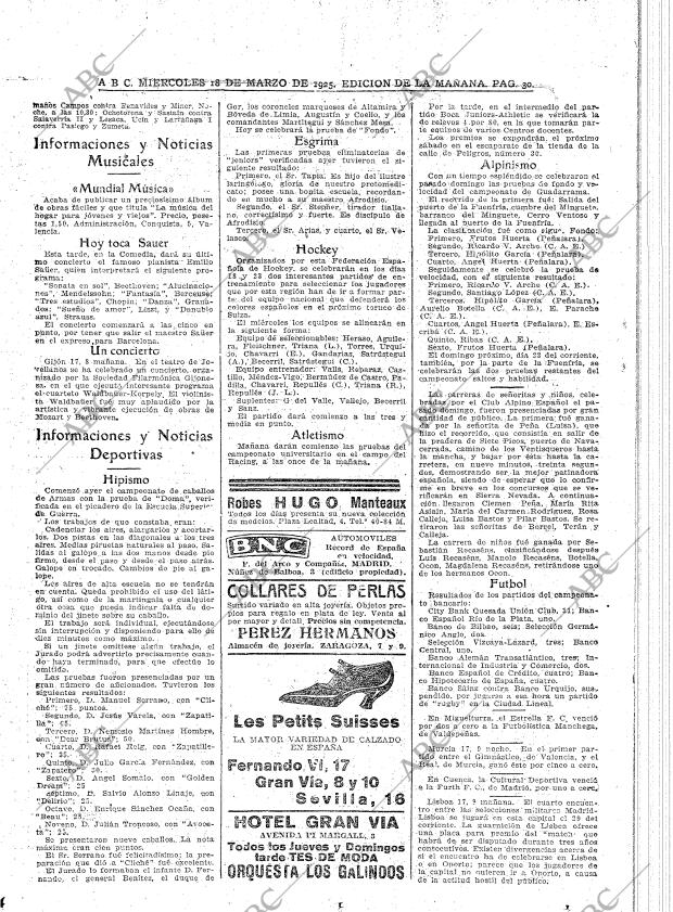 ABC MADRID 18-03-1925 página 30