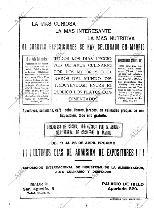 ABC MADRID 20-03-1925 página 10