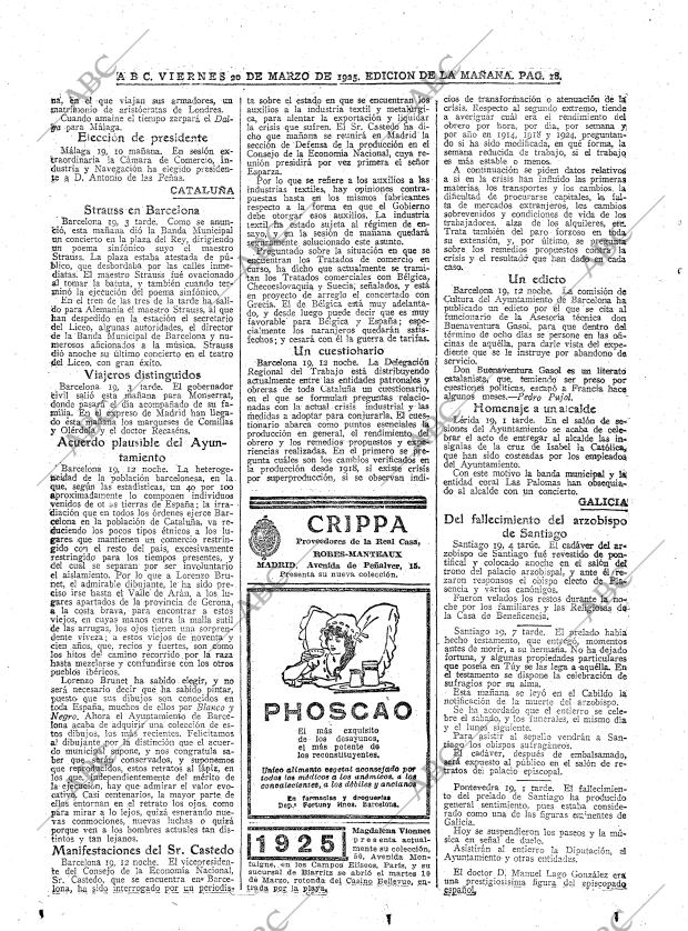 ABC MADRID 20-03-1925 página 18