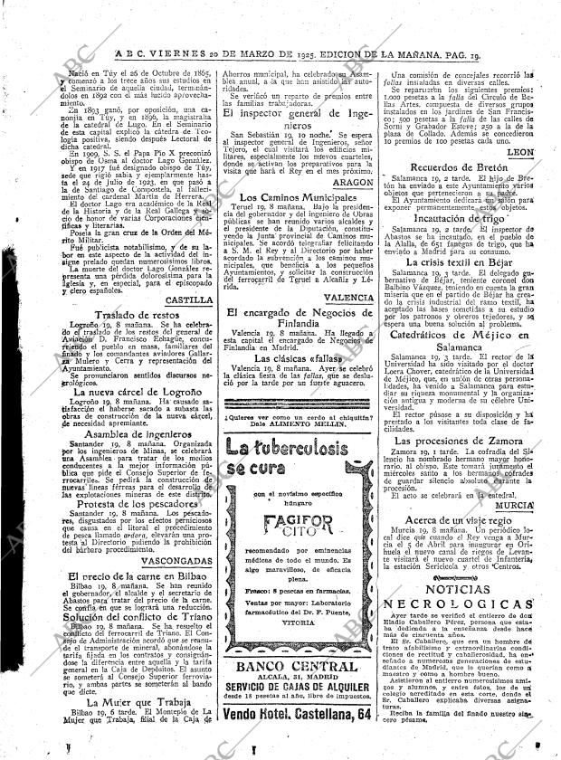 ABC MADRID 20-03-1925 página 19