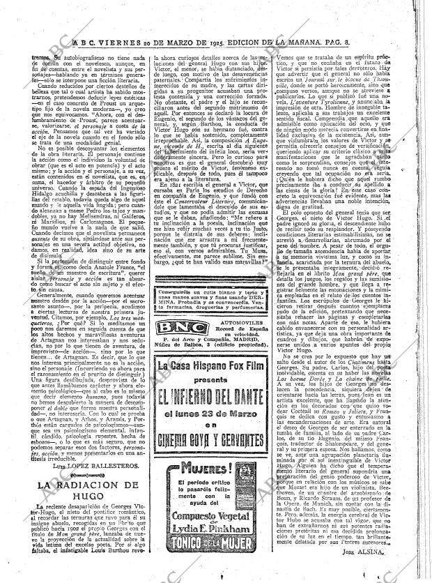 ABC MADRID 20-03-1925 página 8