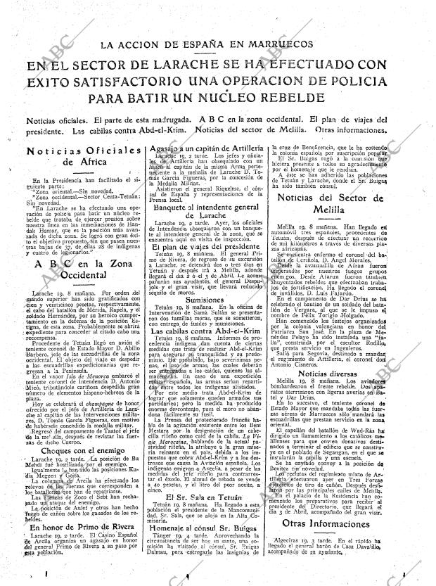 ABC MADRID 20-03-1925 página 9