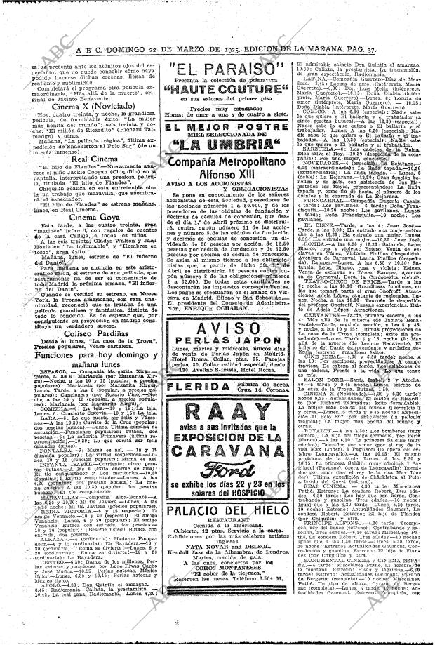 ABC MADRID 22-03-1925 página 37