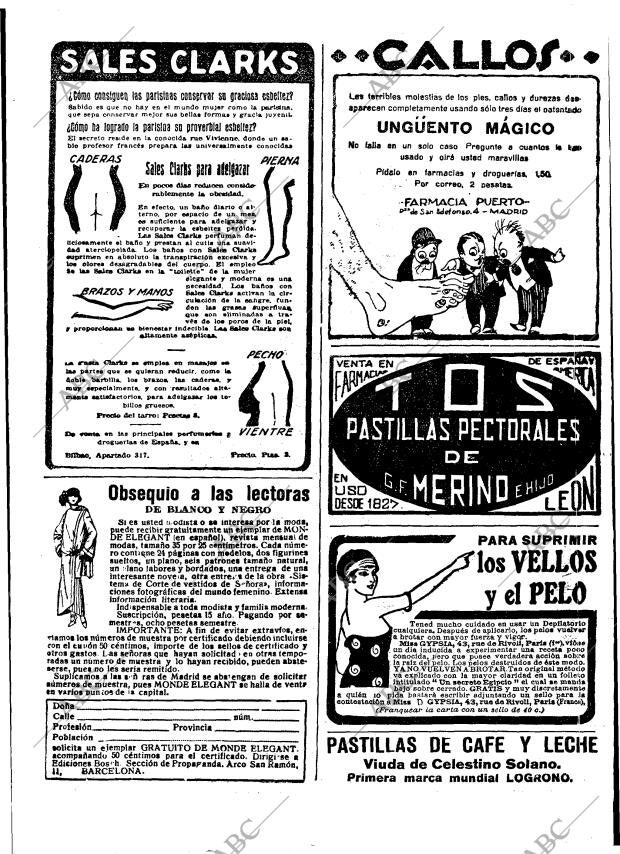 BLANCO Y NEGRO MADRID 22-03-1925 página 17