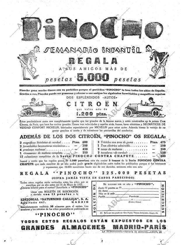 ABC MADRID 24-03-1925 página 28