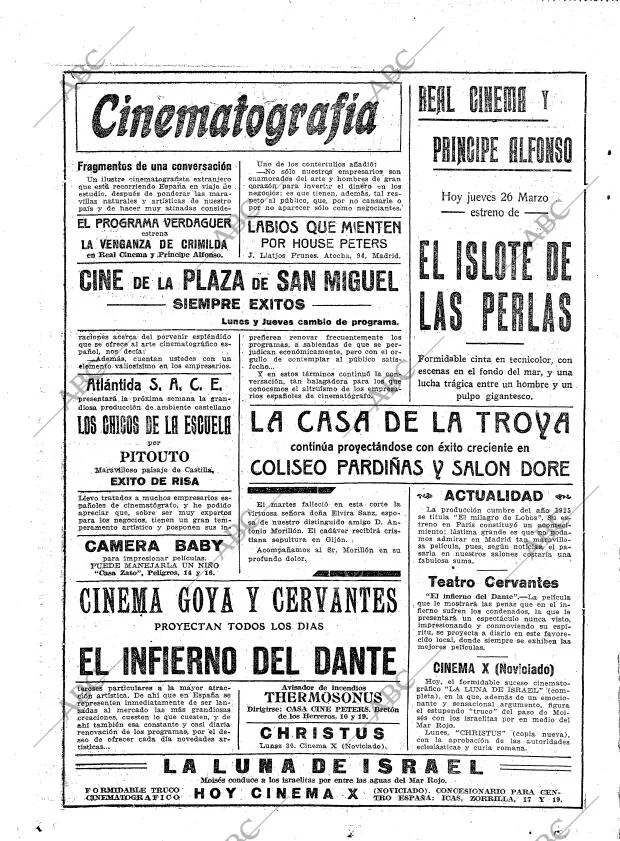 ABC MADRID 26-03-1925 página 10