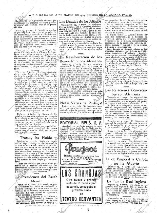 ABC MADRID 28-03-1925 página 26