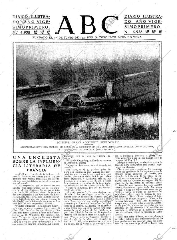 ABC MADRID 28-03-1925 página 3