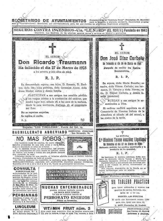 ABC MADRID 28-03-1925 página 32