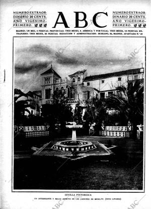 ABC MADRID 29-03-1925 página 1