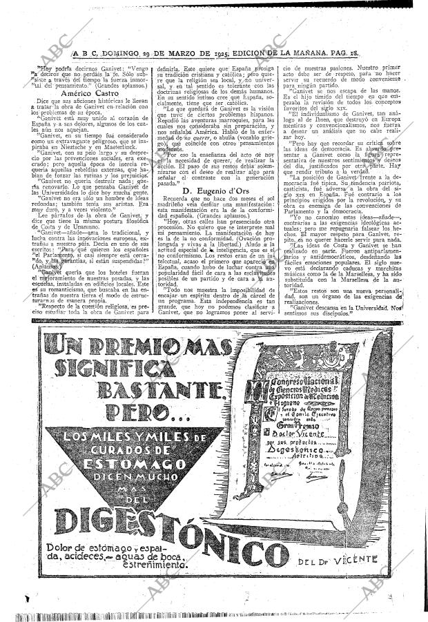 ABC MADRID 29-03-1925 página 18
