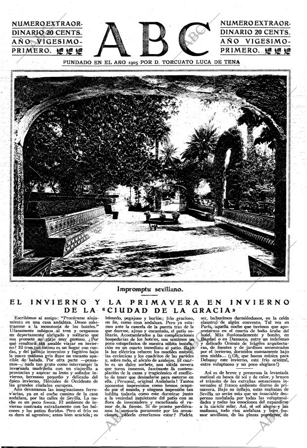 ABC MADRID 29-03-1925 página 3