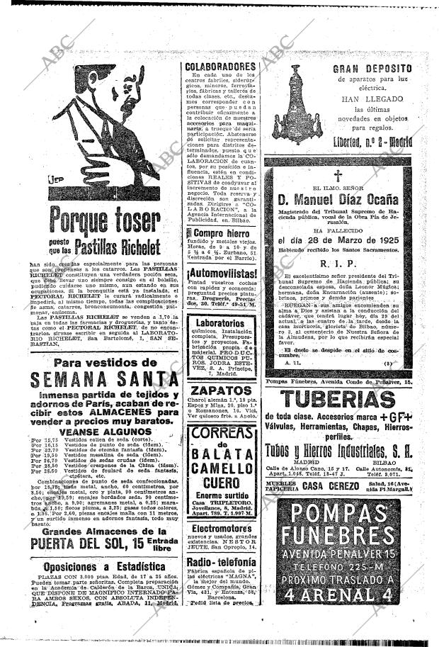 ABC MADRID 29-03-1925 página 44