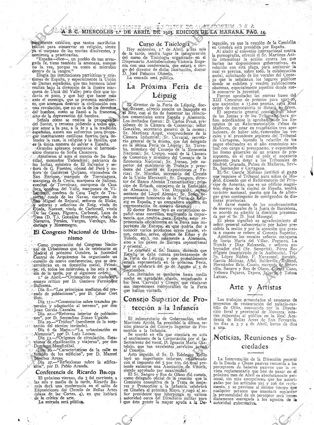 ABC MADRID 01-04-1925 página 14