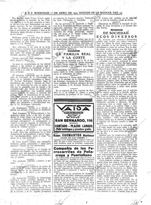 ABC MADRID 01-04-1925 página 15