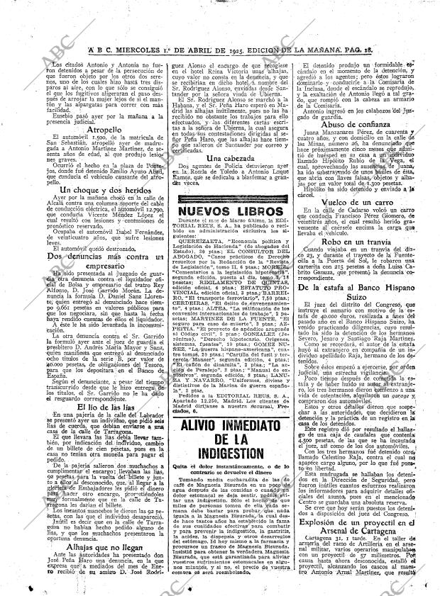 ABC MADRID 01-04-1925 página 18