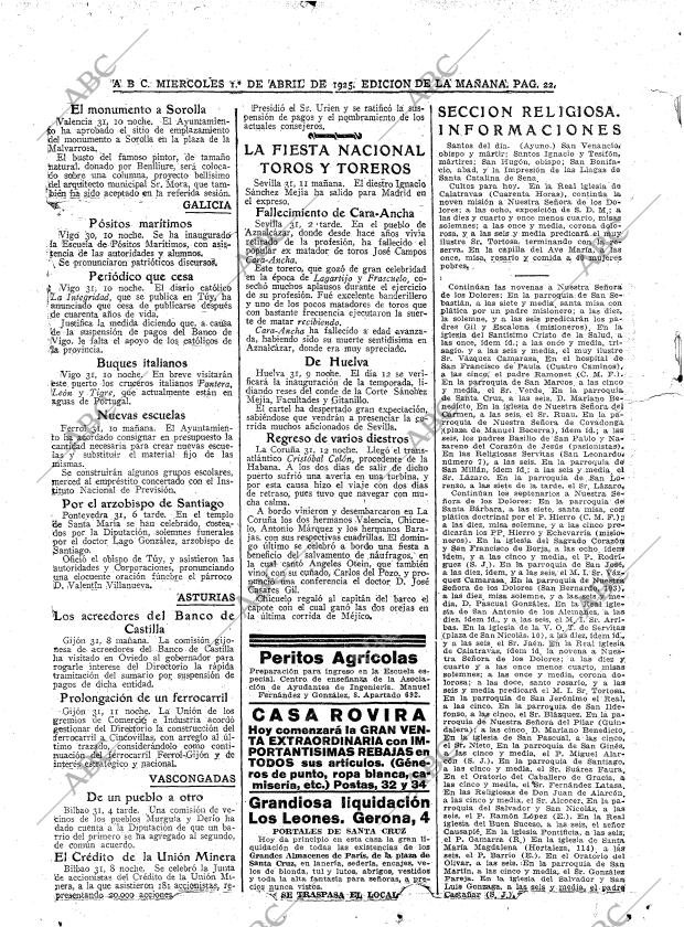 ABC MADRID 01-04-1925 página 22