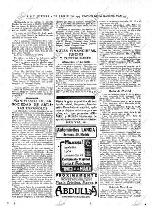 ABC MADRID 02-04-1925 página 20
