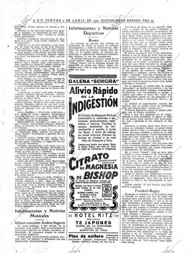 ABC MADRID 02-04-1925 página 29