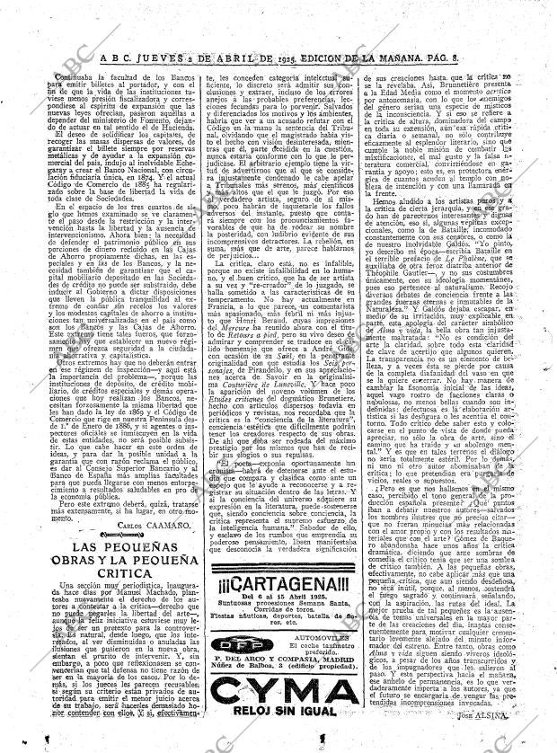 ABC MADRID 02-04-1925 página 8