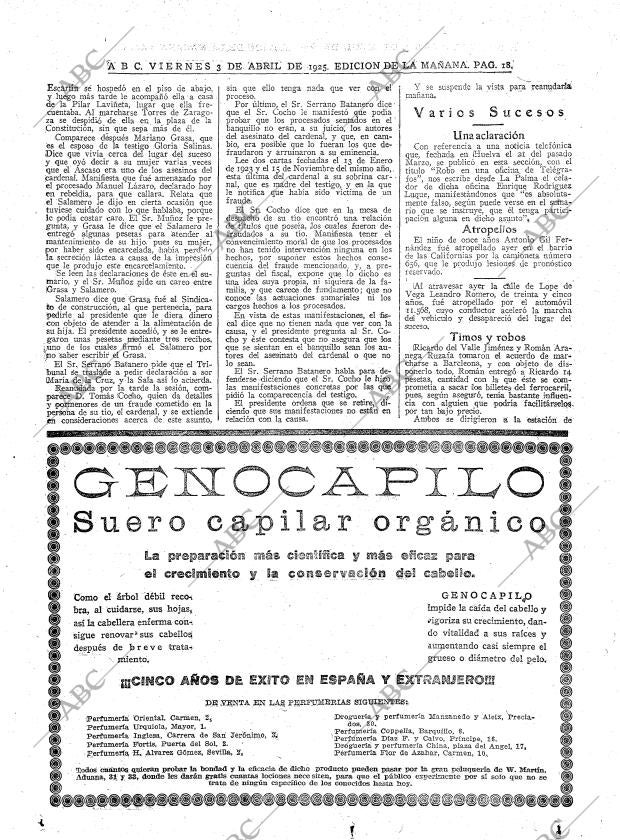 ABC MADRID 03-04-1925 página 18