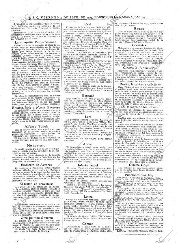 ABC MADRID 03-04-1925 página 29