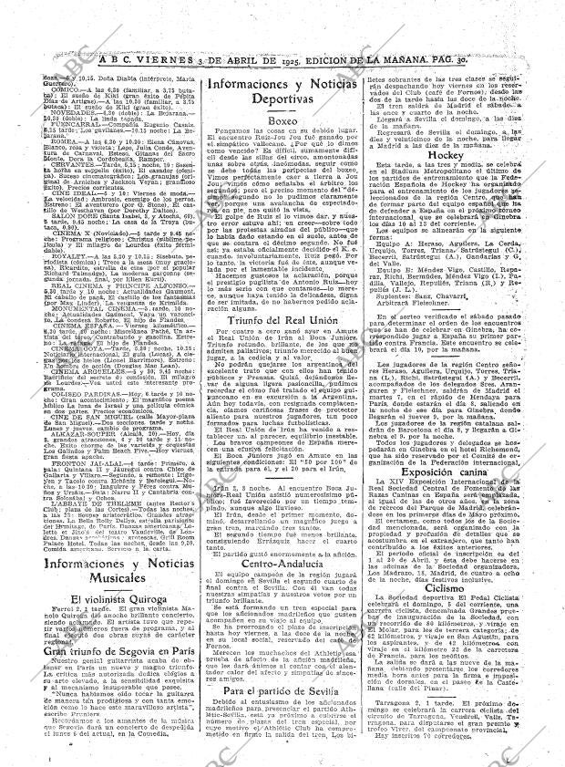 ABC MADRID 03-04-1925 página 30