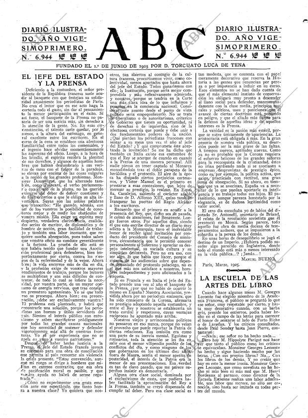 ABC MADRID 04-04-1925 página 3