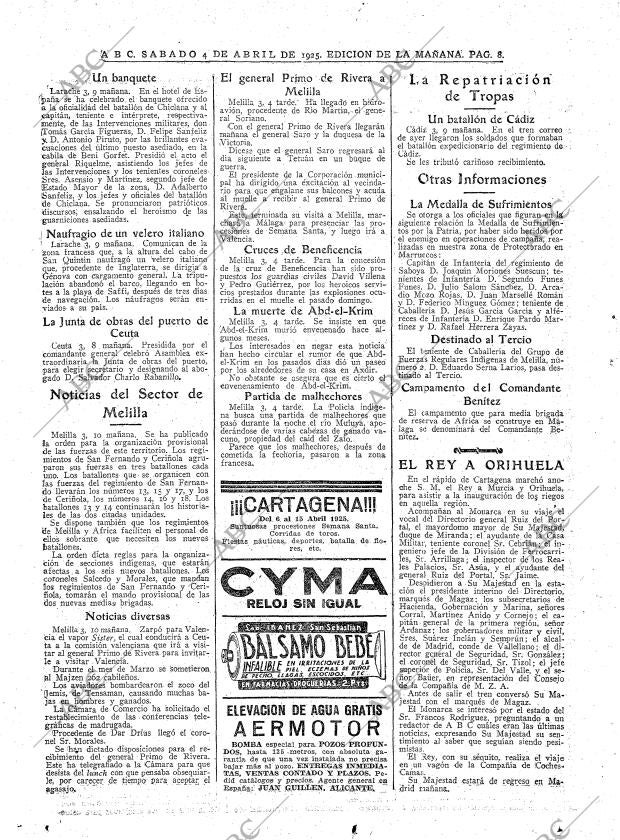 ABC MADRID 04-04-1925 página 8