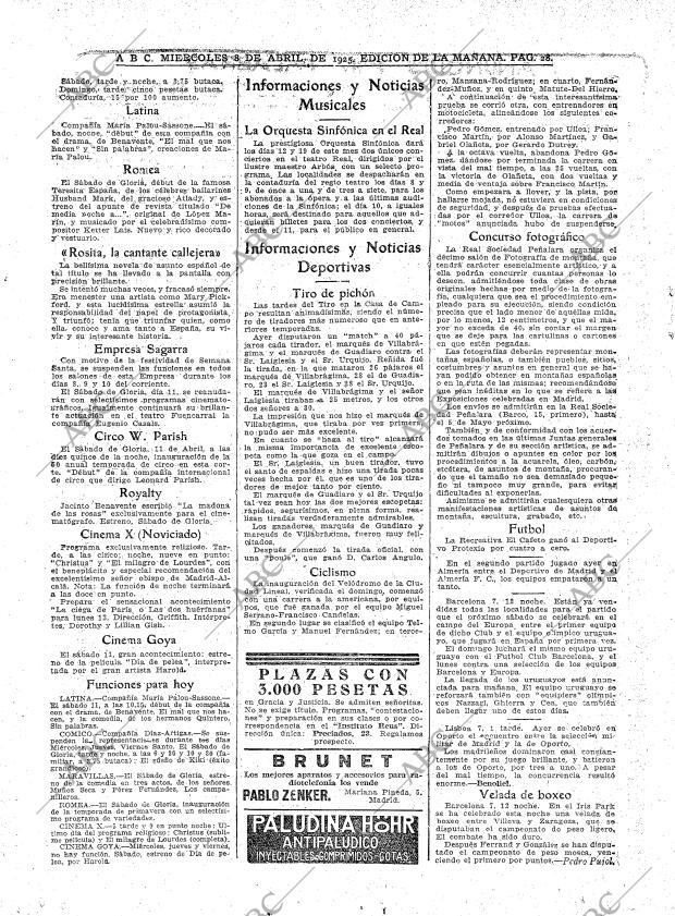 ABC MADRID 08-04-1925 página 28