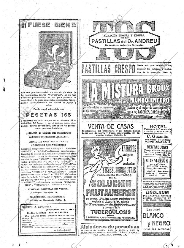 ABC MADRID 08-04-1925 página 33