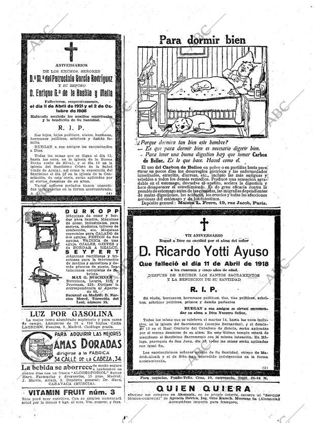 ABC MADRID 11-04-1925 página 27