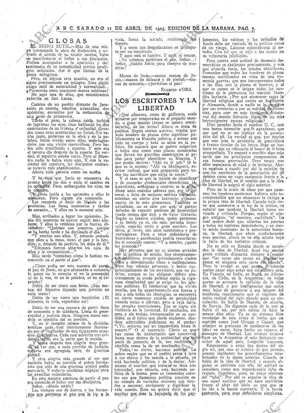ABC MADRID 11-04-1925 página 7