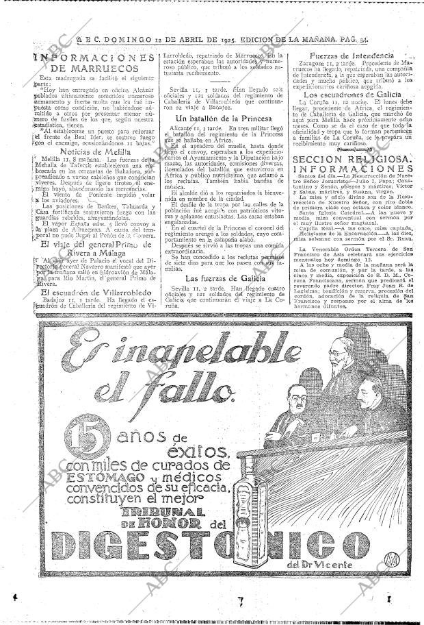 ABC MADRID 12-04-1925 página 34