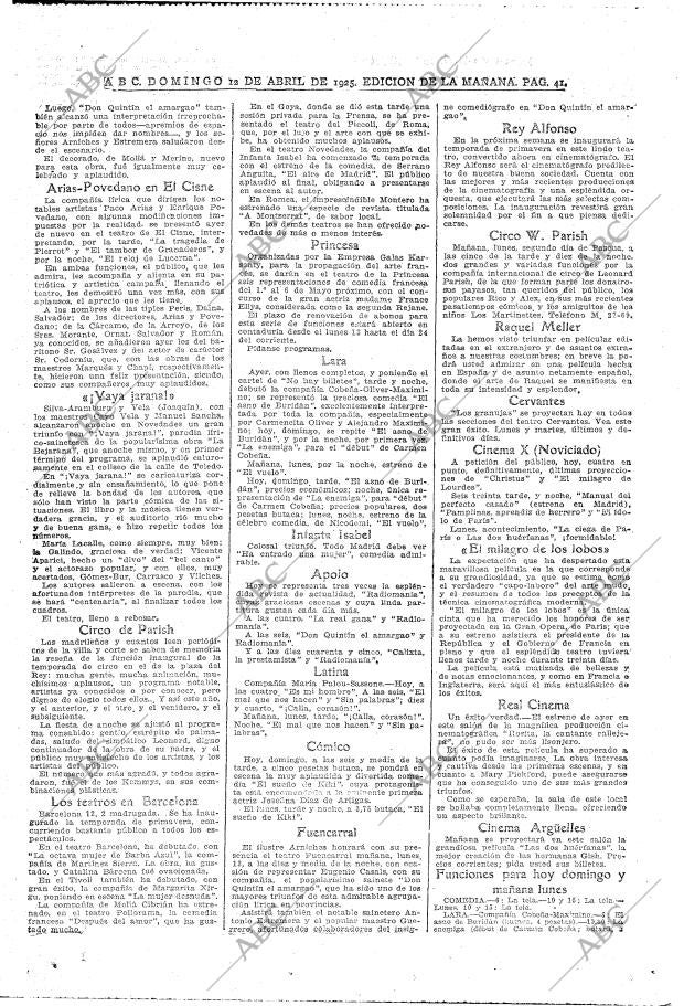 ABC MADRID 12-04-1925 página 41