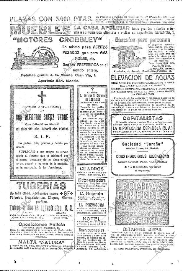 ABC MADRID 12-04-1925 página 49