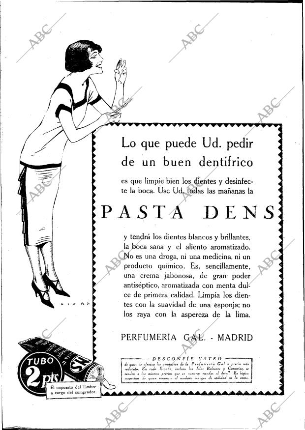 BLANCO Y NEGRO MADRID 12-04-1925 página 14