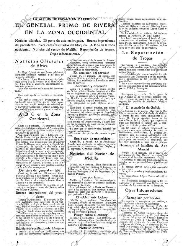 ABC MADRID 14-04-1925 página 11