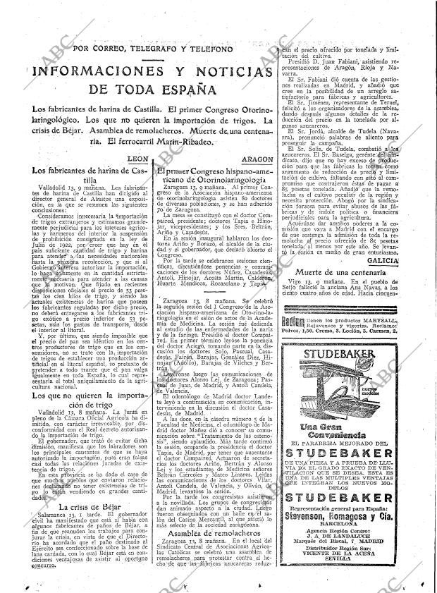 ABC MADRID 14-04-1925 página 21
