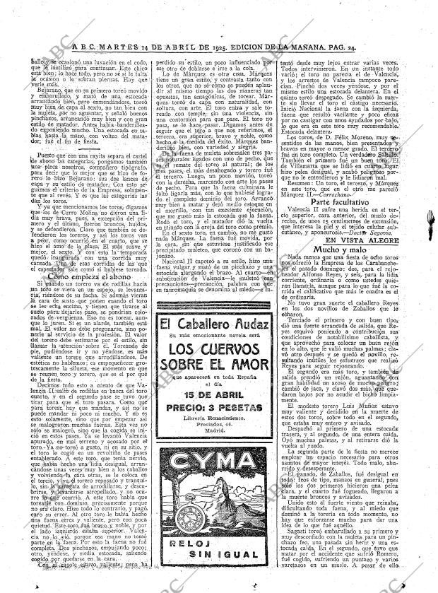 ABC MADRID 14-04-1925 página 24