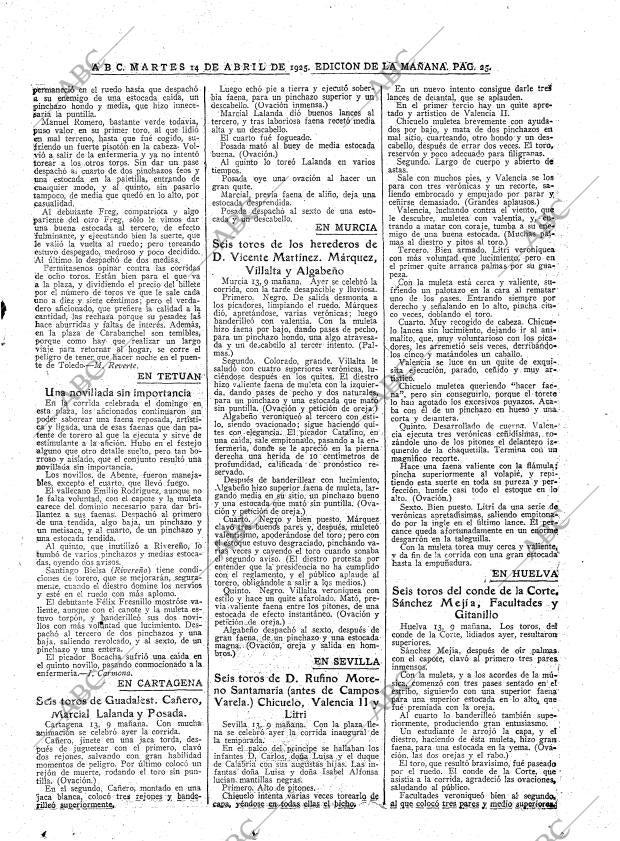 ABC MADRID 14-04-1925 página 25