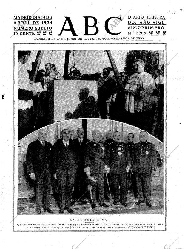 ABC MADRID 14-04-1925 página 3