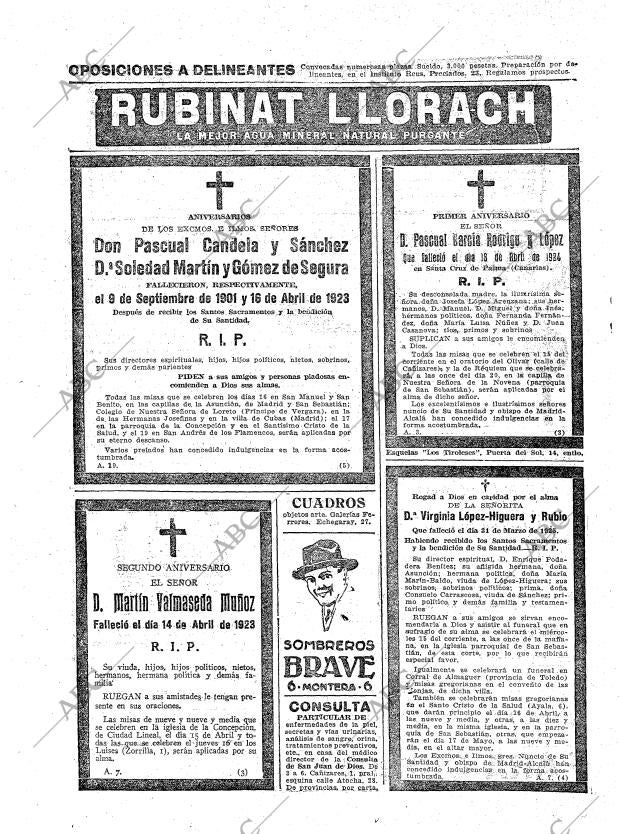 ABC MADRID 14-04-1925 página 34