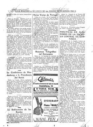 ABC MADRID 14-04-1925 página 8